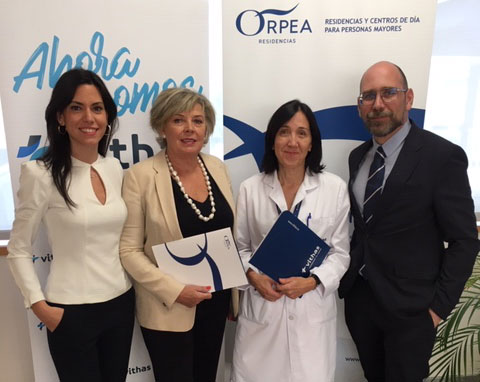 ORPEA y el Hospital Vithas Nisa Pardo de Aravaca firman un acuerdo para promover la continuidad asistencial en los mayores