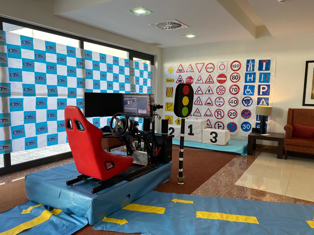 Simulador de carreras en ORPEA Azeitão de Portugal